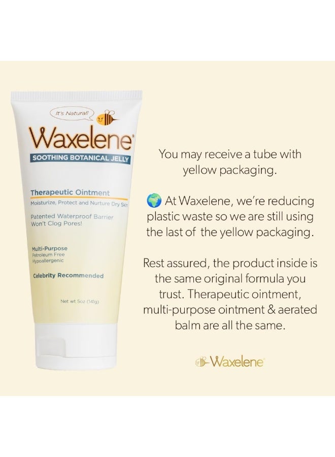 Waxelene Organic Soothing Botanical Jelly, Petroleum Free Ointment, 5 Ounces - Image 3
